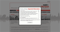 Desktop Screenshot of horizonplc.com